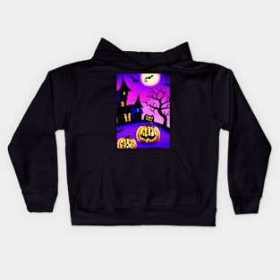 CARTOON HALLOWEEN Kids Hoodie